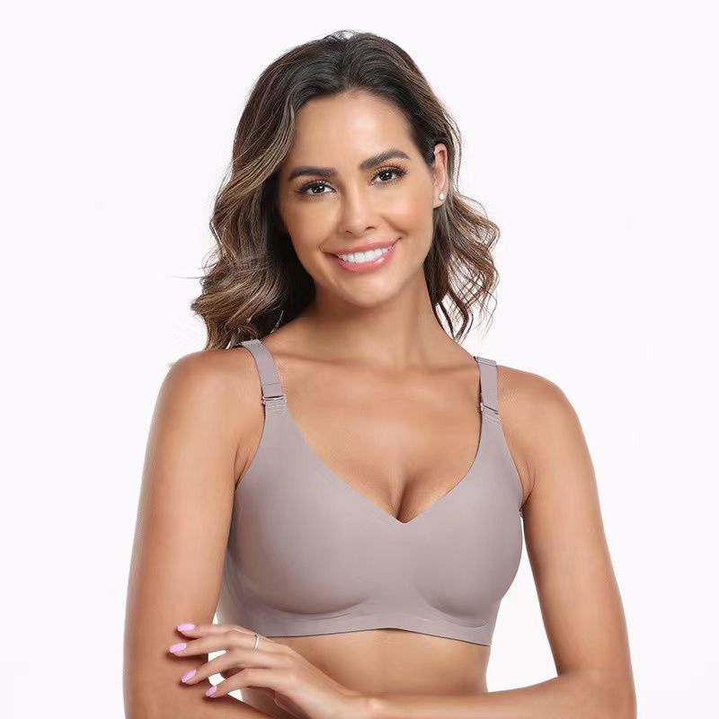Seamless Soft Support Wire Free Molded Cup Bra