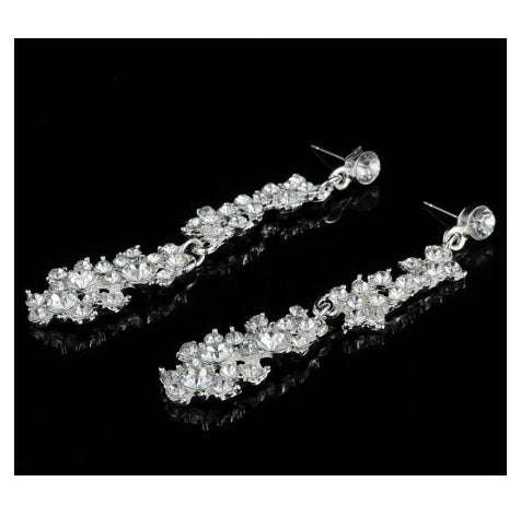 Womens Alloy Necklace And Earrings Two-Piece Set