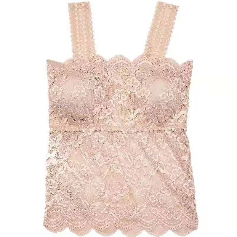 Strap Anti-peek Lace Bra Women Wire-free