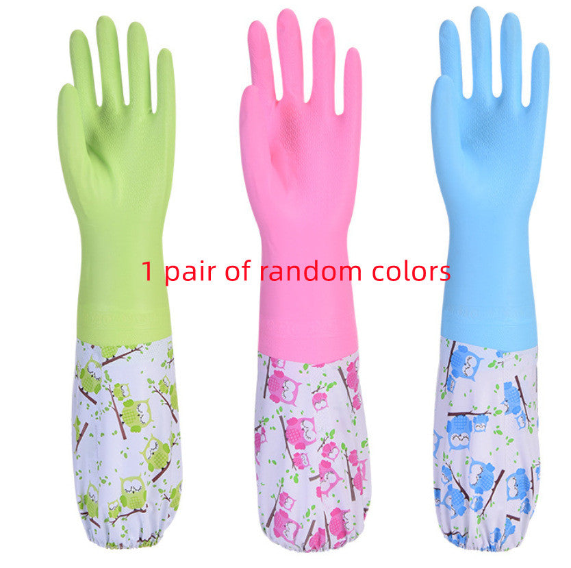Autumn And Winter Dishwashing Gloves