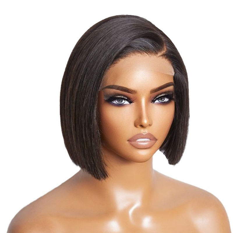 Straight Bob Lace Front Human Hair Wig