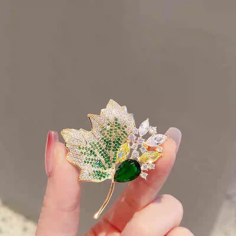 Fashionable Versatile High-end Korean-style Niche Design Premium Accessoryanti-exposure Brooch For Clothing