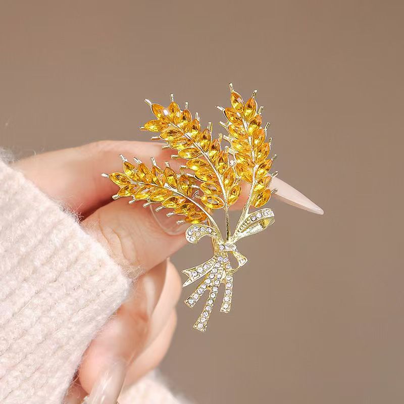Fashionable Versatile High-end Korean-style Niche Design Premium Accessoryanti-exposure Brooch For Clothing