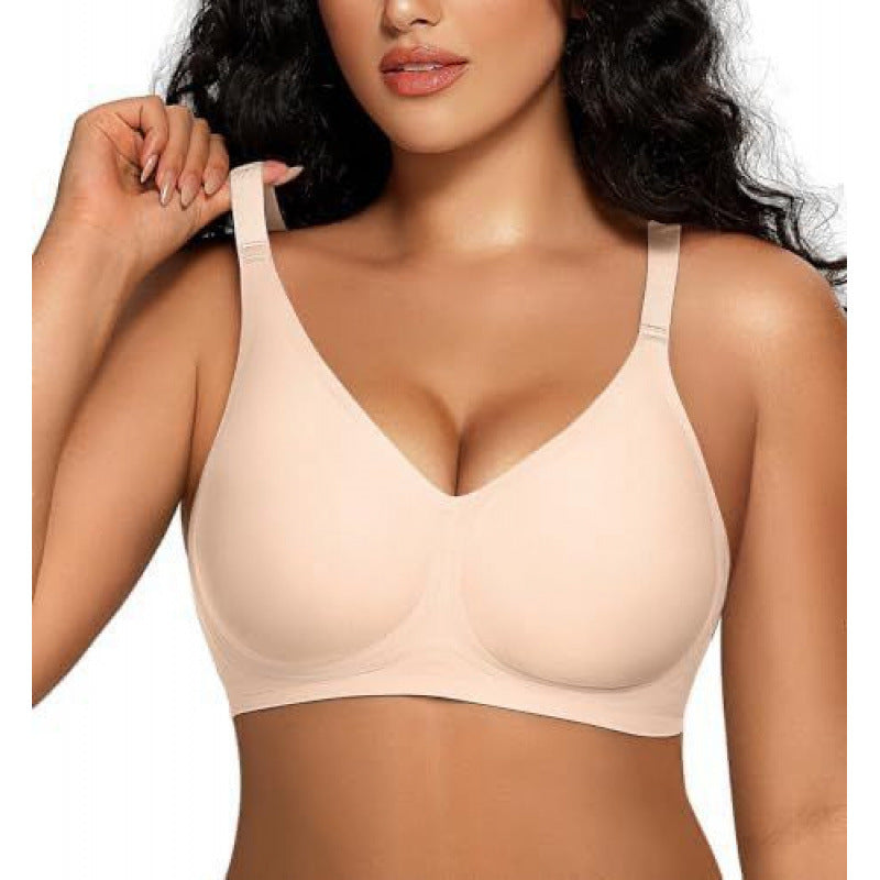 Seamless Soft Support Wire Free Molded Cup Bra