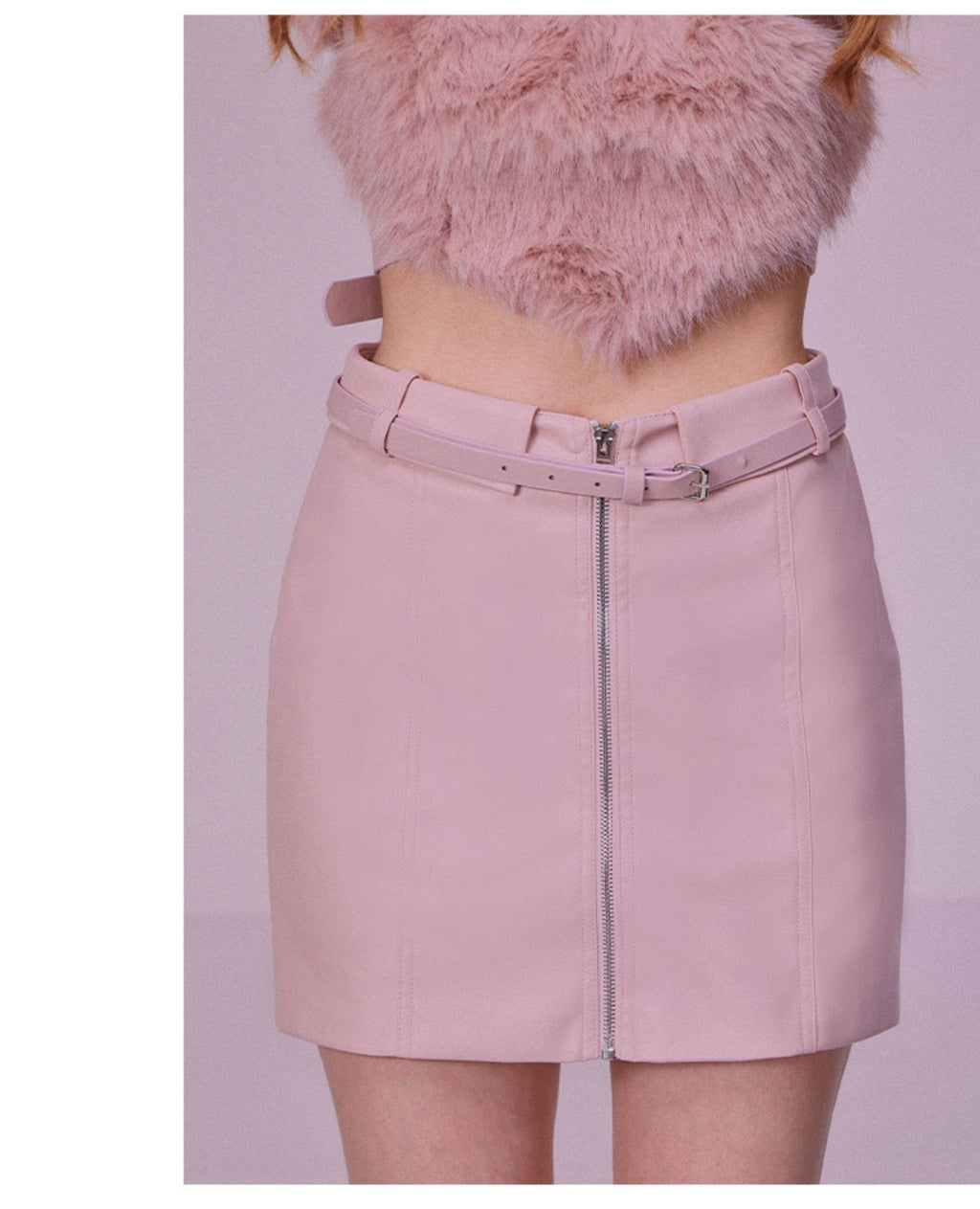 Heart Hair Bra Autumn Winter Set Skirt