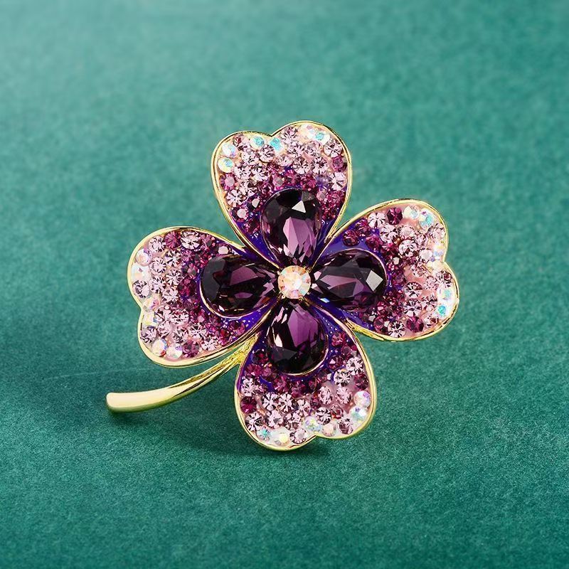 Fashionable Versatile High-end Korean-style Niche Design Premium Accessoryanti-exposure Brooch For Clothing