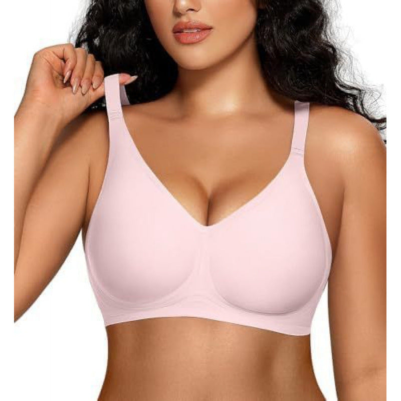 Seamless Soft Support Wire Free Molded Cup Bra