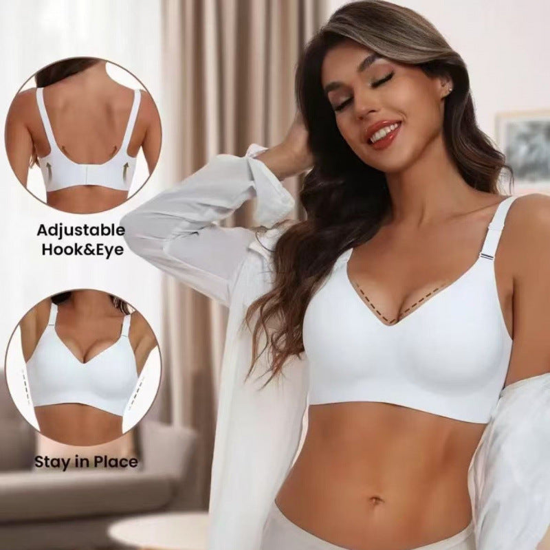Seamless Soft Support Wire Free Molded Cup Bra