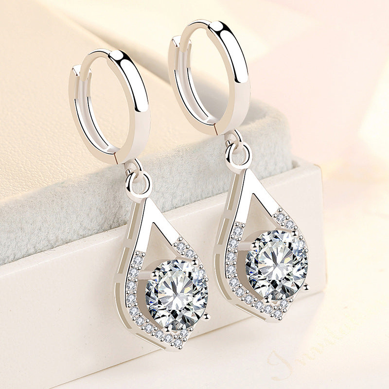 Long Style New Water Droplet Earrings