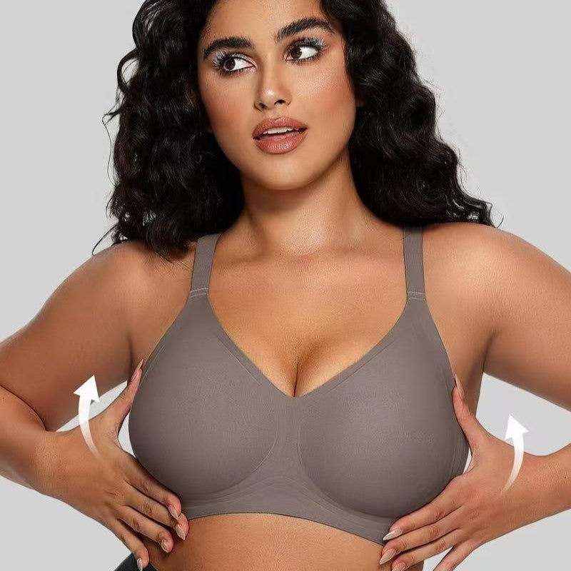 Seamless Soft Support Wire Free Molded Cup Bra