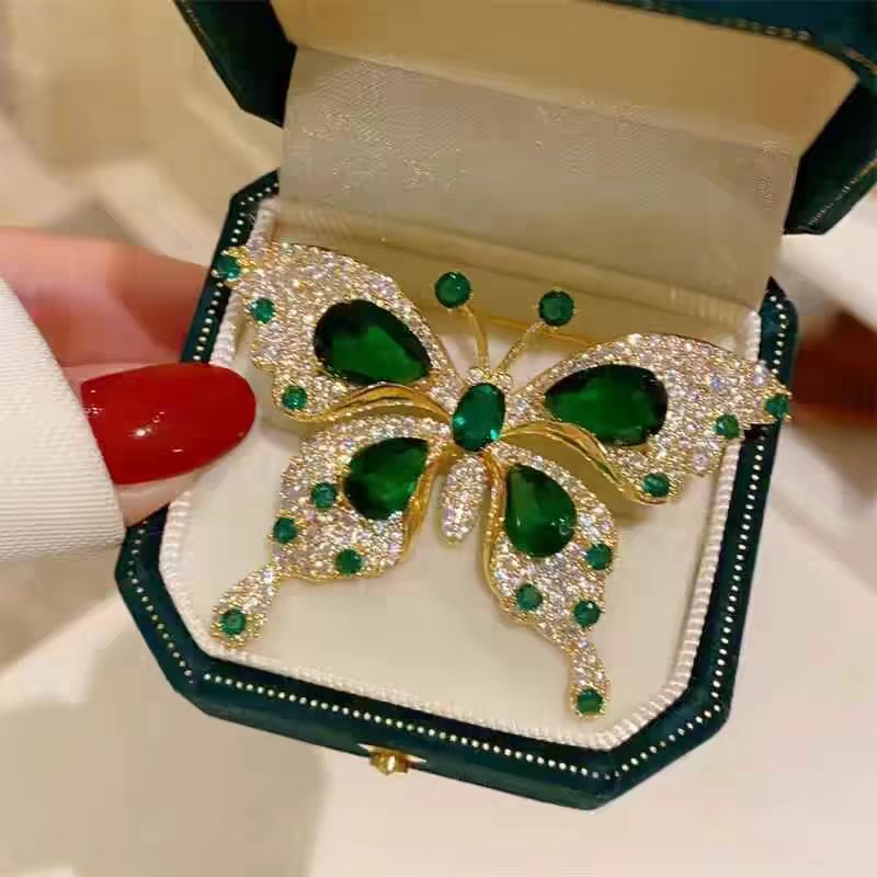 Fashionable Versatile High-end Korean-style Niche Design Premium Accessoryanti-exposure Brooch For Clothing